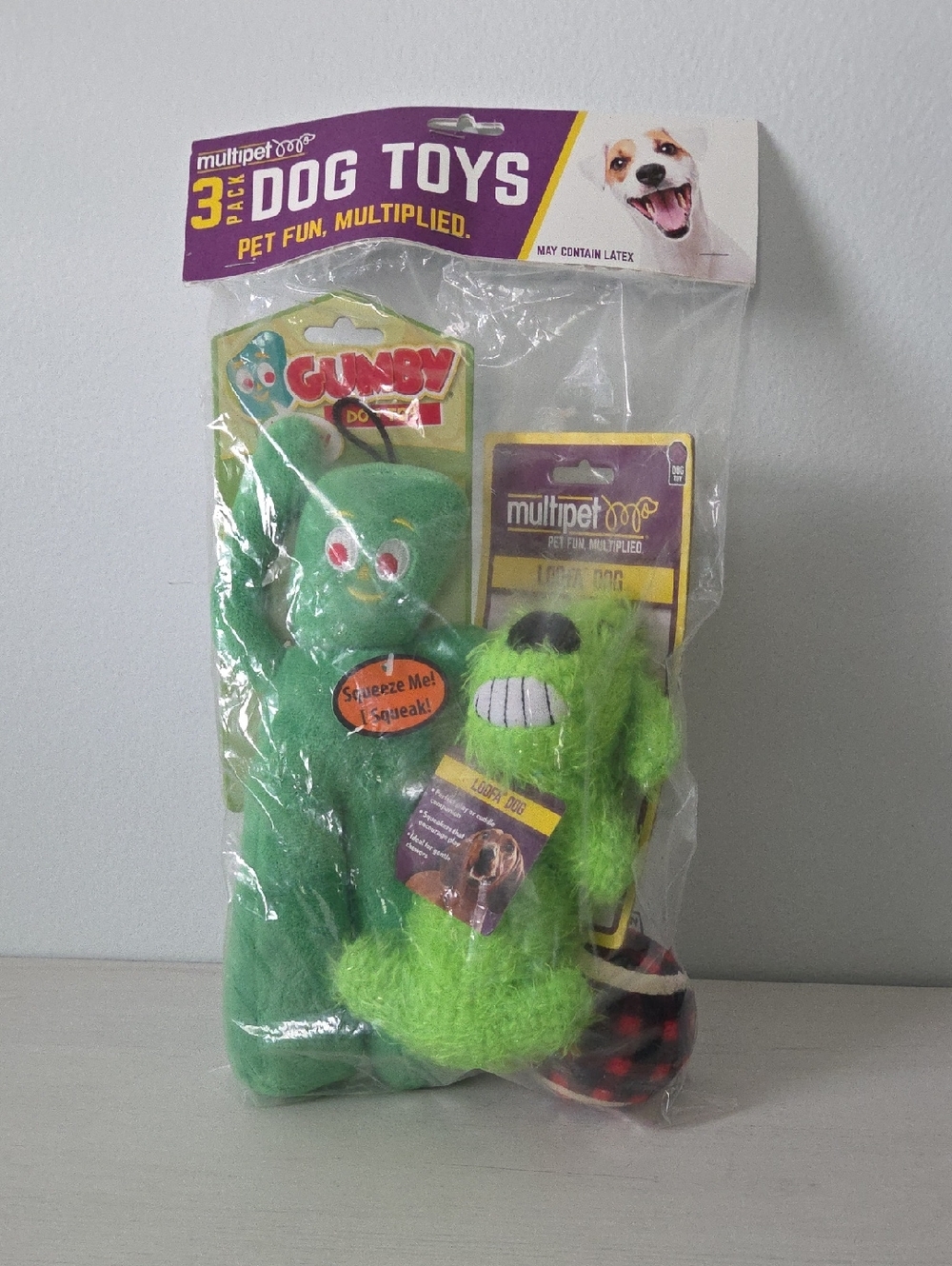 Multipet 3 Pack Dog Toys